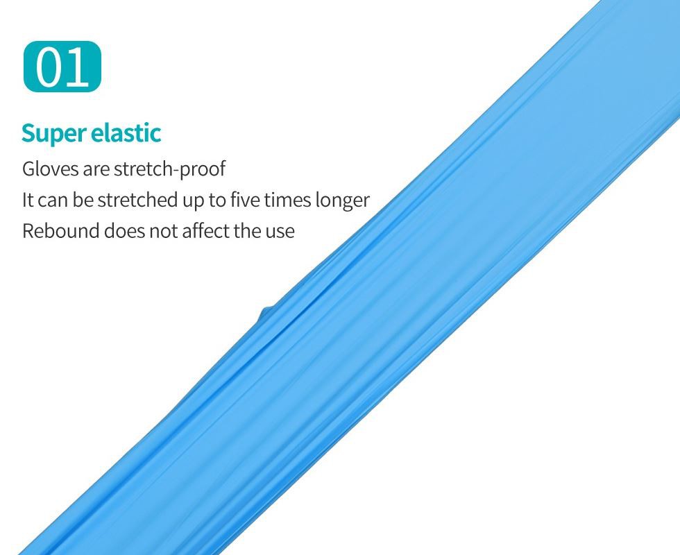 Powder Free Blue Nitrile Gloves