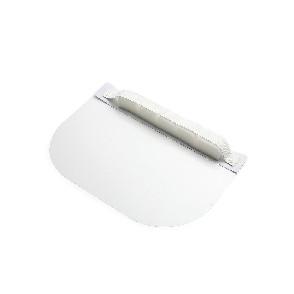 clear surface anti-fog full face shield