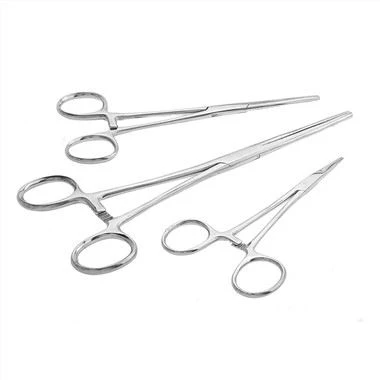 Fórceps hemostàtics d'acer inoxidable mèdic